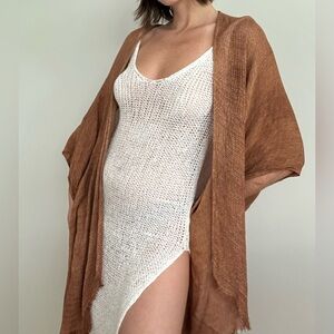 Free people Day Dream Washed kimono duster NWOT